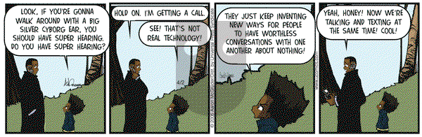 The Boondocks on Saturday April 2, 2005 Comic Strip