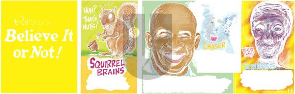 Ripley's Believe It or Not on Sunday January 5, 2014 Comic Strip
