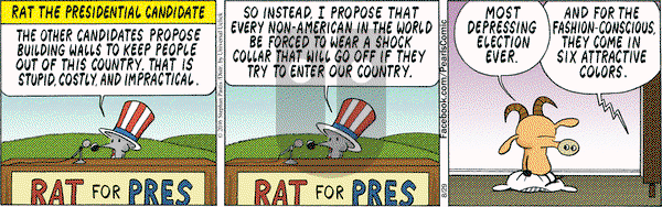 Pearls Before Swine on Monday August 29, 2016 Comic Strip