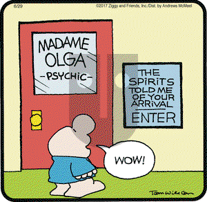 Ziggy on Friday June 29, 2018 Comic Strip