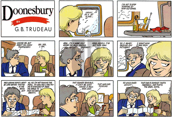 Doonesbury on Sunday February 28, 1988 Comic Strip