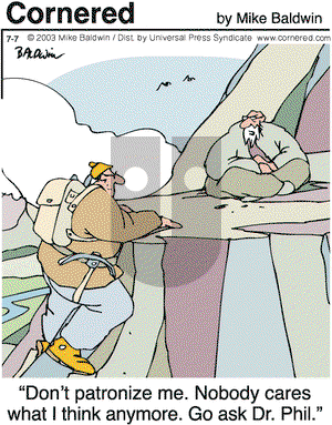 Cornered on Monday July 7, 2003 Comic Strip