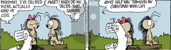 The Grizzwells on Thursday December 7, 2017 Comic Strip