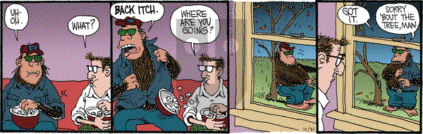 Monty on Tuesday October 21, 2014 Comic Strip