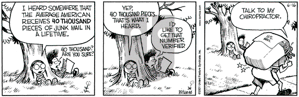 Grand Avenue on Saturday June 16, 2001 Comic Strip