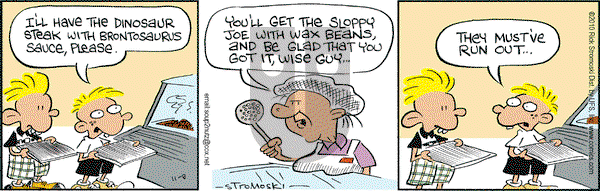 Soup to Nutz - Old on Monday November 8, 2010 Comic Strip