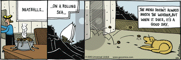 Overboard on Wednesday February 4, 2015 Comic Strip