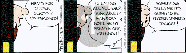 The Born Loser on Tuesday August 19, 2014 Comic Strip