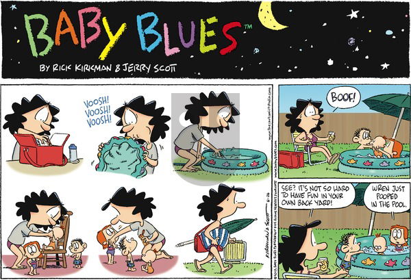 Baby Blues on Sunday August 26, 2012 Comic Strip