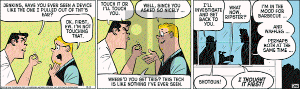 Rip Haywire on Friday August 3, 2018 Comic Strip