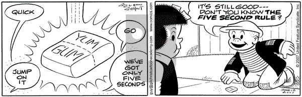 Nancy on Wednesday June 13, 2007 Comic Strip