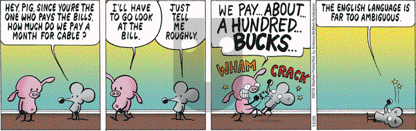 Pearls Before Swine on Friday December 20, 2019 Comic Strip