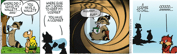 Over the Hedge on Monday March 7, 2016 Comic Strip