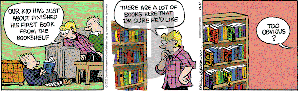 Betty on Tuesday November 11, 2025 Comic Strip