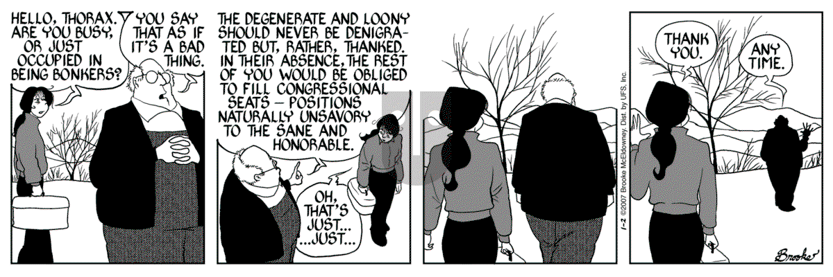 9 Chickweed Lane - Tuesday January 2, 2007 Comic Strip