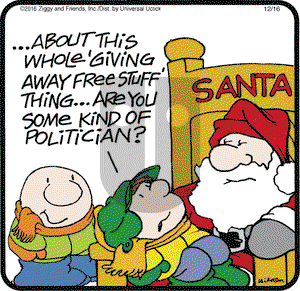 Ziggy on Friday December 16, 2016 Comic Strip