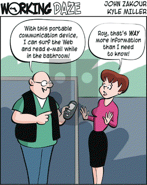 Working Daze on Friday August 8, 2003 Comic Strip