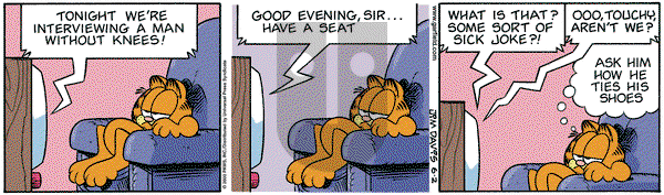 Garfield on Friday June 2, 2000 Comic Strip