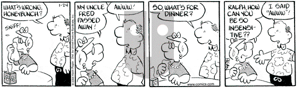 Drabble on Tuesday January 24, 2006 Comic Strip