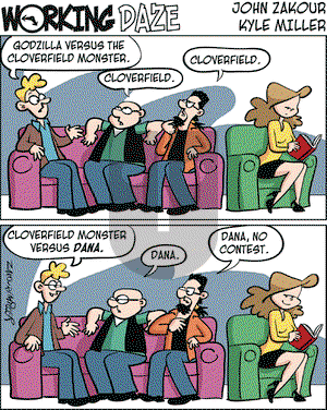 Working Daze on Saturday January 26, 2008 Comic Strip
