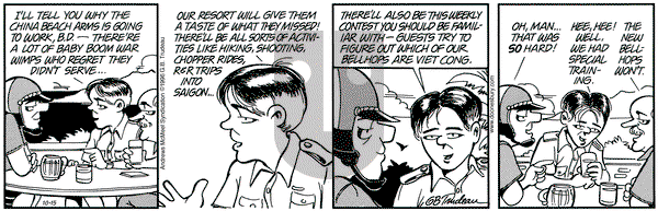 Doonesbury on Friday July 19, 1996 Comic Strip