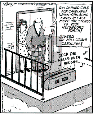 Close to Home on Thursday December 12, 2002 Comic Strip