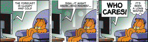 Garfield on Friday March 7, 2014 Comic Strip