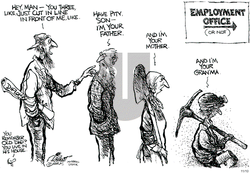 Pat Oliphant on Thursday November 10, 2011 Comic Strip