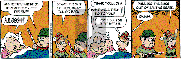 Lola on Saturday December 26, 2015 Comic Strip