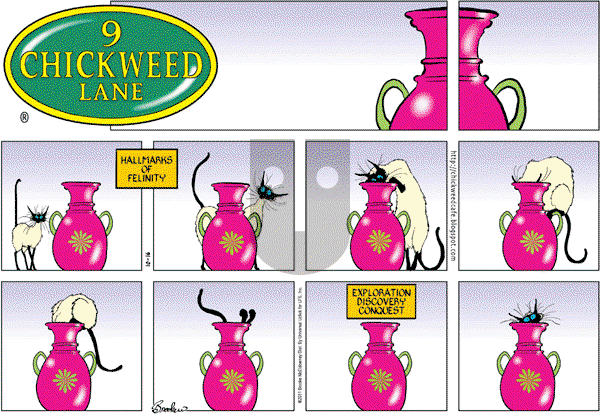 9 Chickweed Lane on Sunday October 16, 2011 Comic Strip