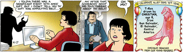 Alley Oop on Friday April 17, 2009 Comic Strip