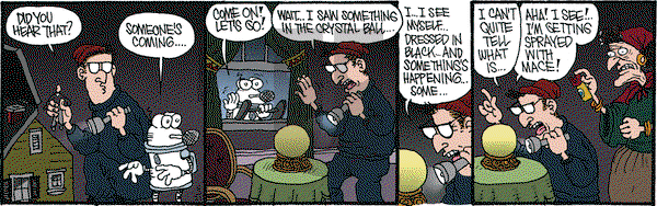 Monty on Tuesday April 21, 2015 Comic Strip