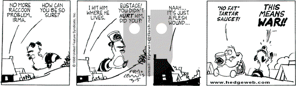 Over the Hedge on Thursday March 5, 1998 Comic Strip