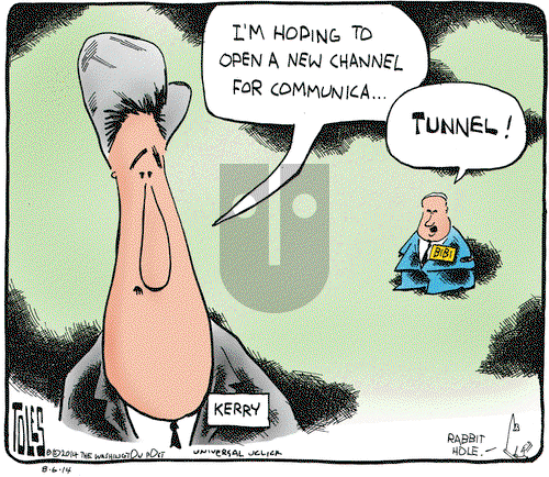 Tom Toles on Wednesday August 6, 2014 Comic Strip