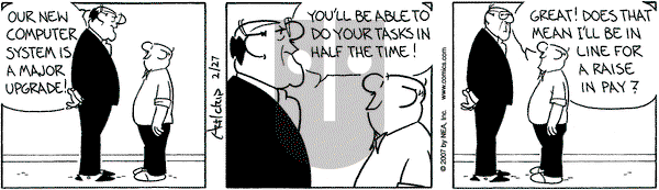 The Born Loser on Tuesday March 6, 2007 Comic Strip
