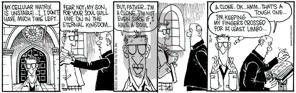 Monty on Tuesday April 15, 2003 Comic Strip