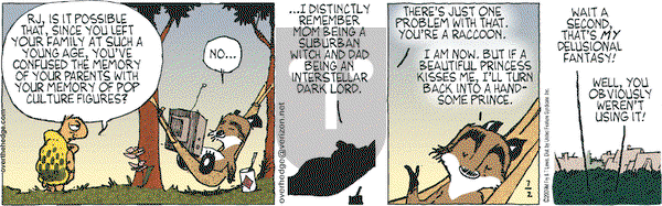Over the Hedge on Thursday July 2, 2009 Comic Strip