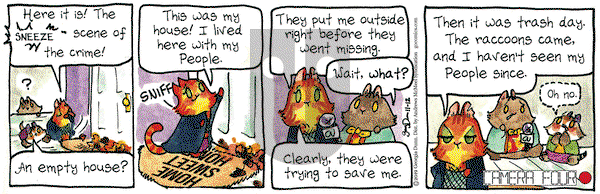 Breaking Cat News on Tuesday November 12, 2019 Comic Strip
