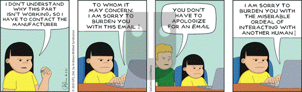 Nancy on Wednesday June 2, 2021 Comic Strip