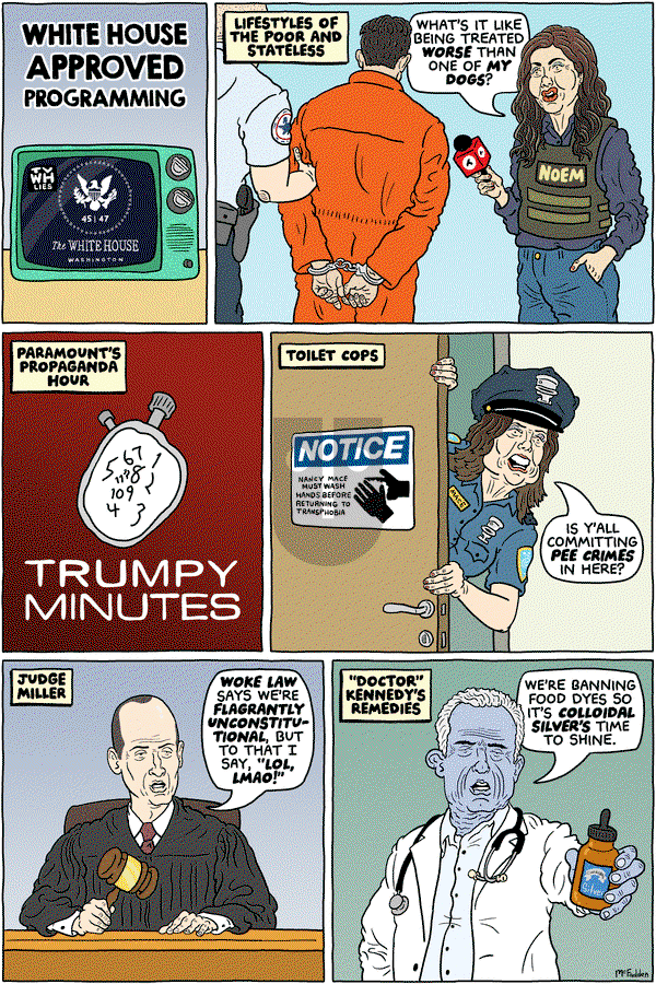 Brian McFadden on Monday April 28, 2025 Comic Strip
