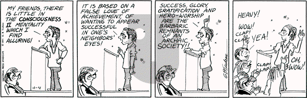 Doonesbury on Thursday November 4, 1971 Comic Strip