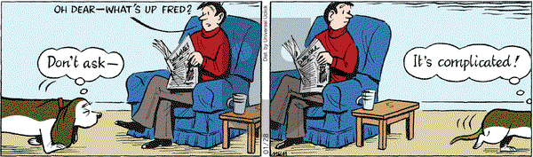 Fred Basset on Monday January 28, 2013 Comic Strip
