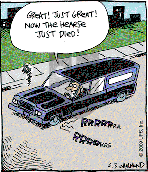 Reality Check on Monday September 21, 2009 Comic Strip