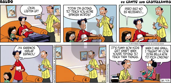Baldo on Sunday June 15, 2014 Comic Strip