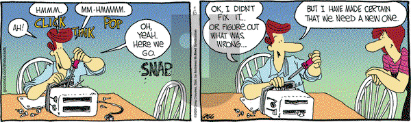 The Buckets on Thursday April 30, 2020 Comic Strip