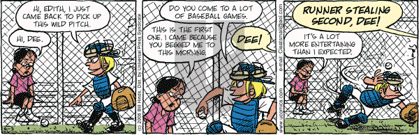 Cleats - Saturday June 3, 2006 Comic Strip