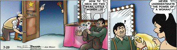 Alley Oop on Saturday March 28, 2015 Comic Strip