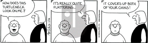 The Born Loser on Saturday January 26, 2008 Comic Strip