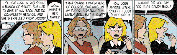 Luann on Saturday August 26, 2017 Comic Strip