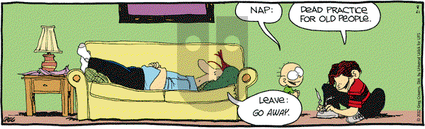 The Buckets on Tuesday August 21, 2012 Comic Strip